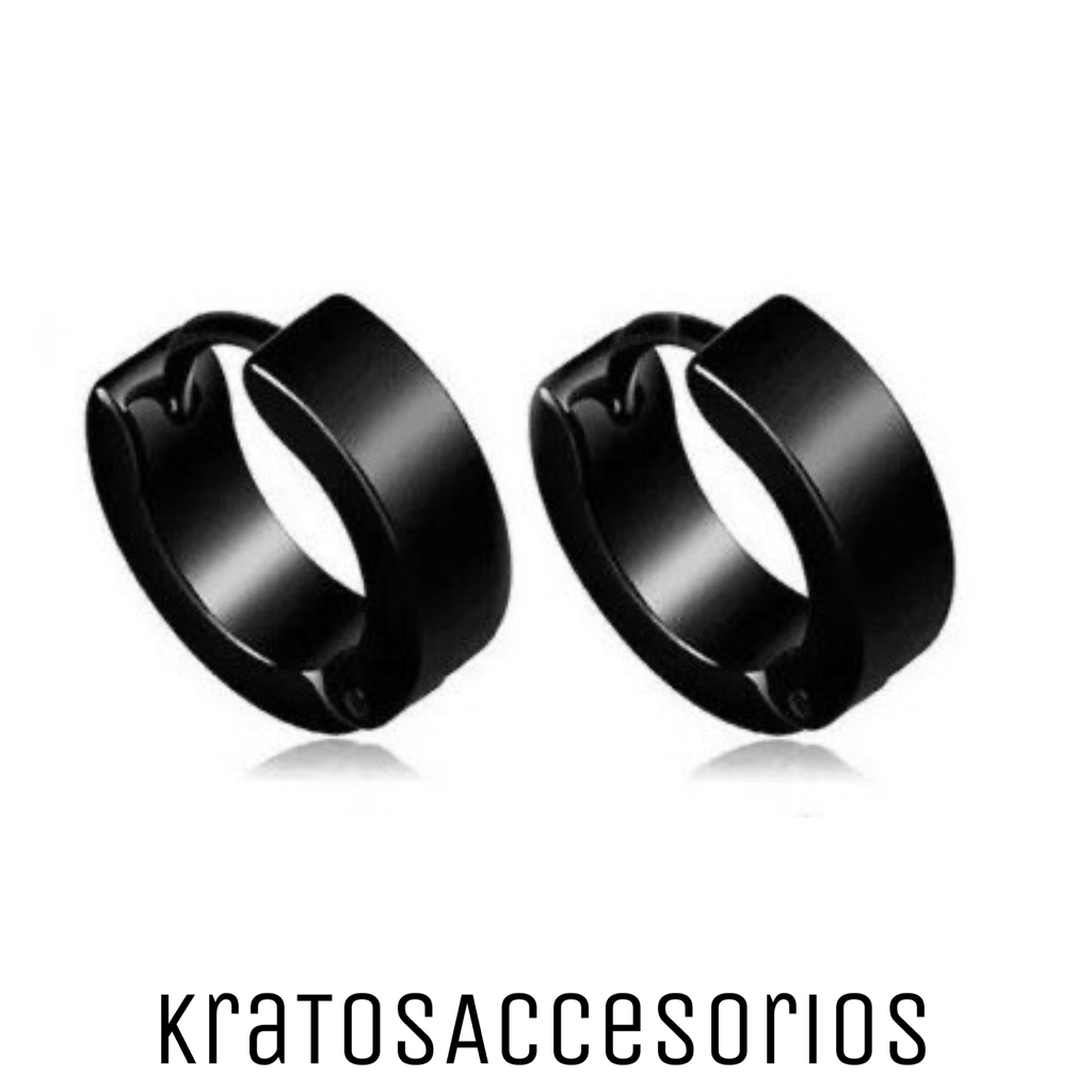 Argolla Cubana Negra Comprar en Kratos Accesorios