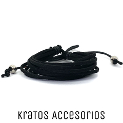 Pulsera Hércules Negra