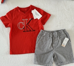 Conjunto Vermelho Calvin Klein