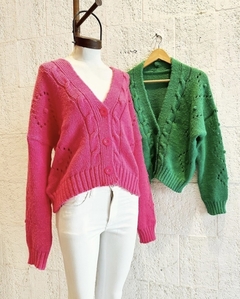 Saco trenzado lana Merino - comprar online