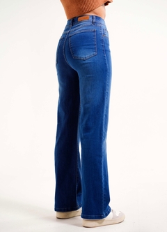 Jean wide leg elastizado - comprar online