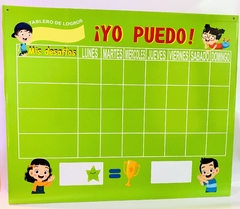 TABLERO DE LOGROS "YO PUEDO" CONDUCTAS