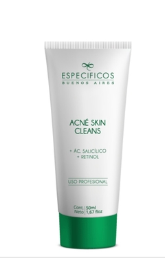 Acne Skin Cleans,+ Ac. salicílico + Retinol + Resorcina + FPS, Específicos Bs As, 50ml