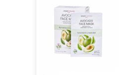 Mascarillas Faciales Simple & Beauty De Palta Humectación y Elasticidad Caja x 12u