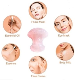 Masajeador facial de piedra sale