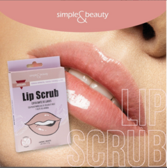 Imagen de Lip Scrub Exfoliante De Labios Simple&beauty Caja X 3 unidades