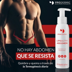 Lipoactiv Abdomen Termolipolítico 130ml Prodermic