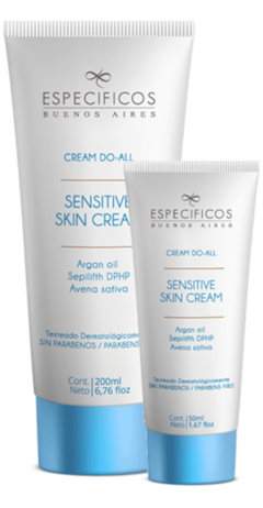 Crema Sensitive Skin, Piel Sensible, Específicos Bs As,50ml - comprar online