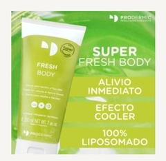 Super Fresh Body Gel Frío Tonifica Anti-edema 200g Prodermic - comprar online