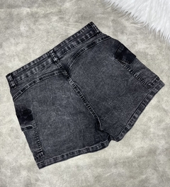 SHORTS JEANS CARGO GRAFITE - comprar online