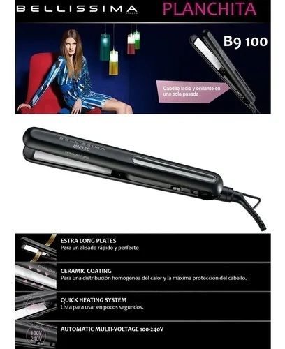Planchita de pelo bellissima jade b9 100 top