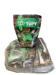 Erva Mate Tupy Pura folha com burrito fardo 12x500g