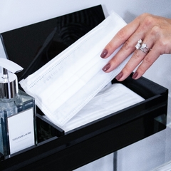 Caixa de Higiene Preta - Carol Celico - Onom Design