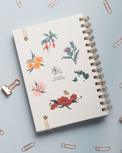 Cuaderno anillado 14 x 20 Flores silvestres en internet