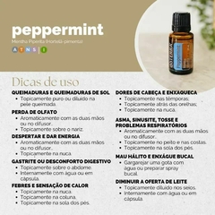 Peppermint Óleo Essencial doTERRA® 5ml - Enxuga Linduxa