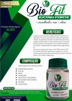 Bio Fit Extra Forte 30 Capsula - 100% Original - comprar online