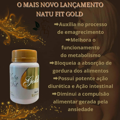 Natu Fit Gold 30 Cáps - 100% Original na internet