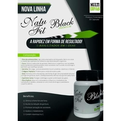 Natu Fit Black 30 Cáps - 100% Original! na internet