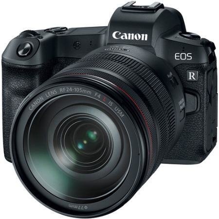 Câmera Mirrorless Canon Eos R Com Lente 24-105mm F/4l