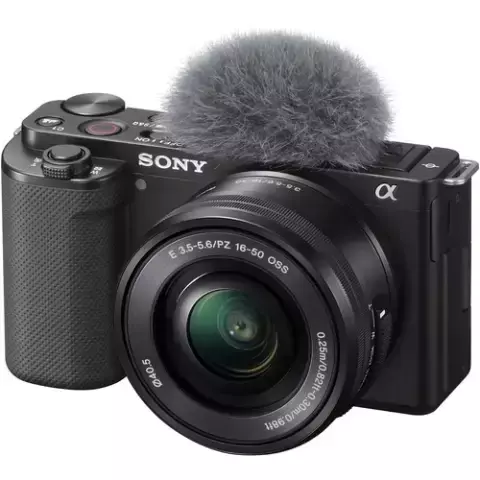 Câmera Mirrorless Sony Zv-e10 Com Lente 16-50mm