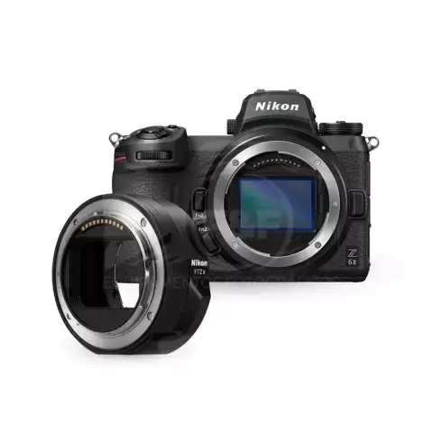 Câmera Nikon Z6 II Corpo + Adaptador De Lente Nikon Ftz II