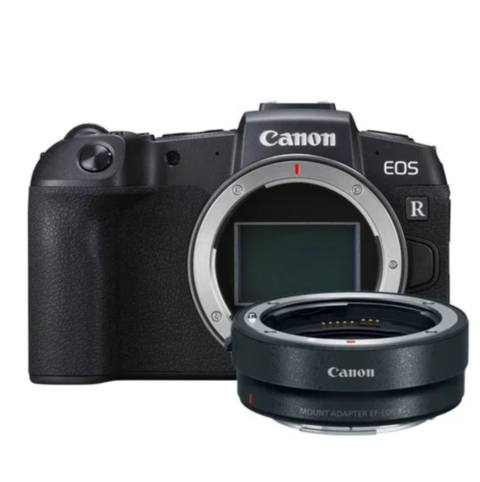 Câmera Canon Eos Rp Corpo Com Adaptador Ef-eos R