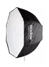 Softbox Octagonal 120cm Universal + Tripé De Iluminação 2,0 Greika Wt-803 + Soquete + Case