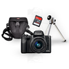 Câmera Canon Eos M50 Mark II Com Lente De 15-45mm + Sd 32gb + Case + Tripé