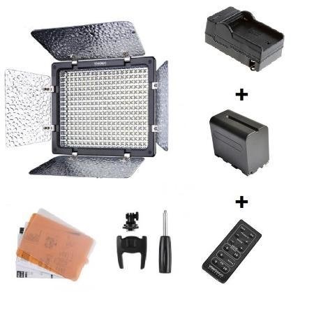 Iluminador De Led Yongnuo Yn300III + Bateria + Carregador