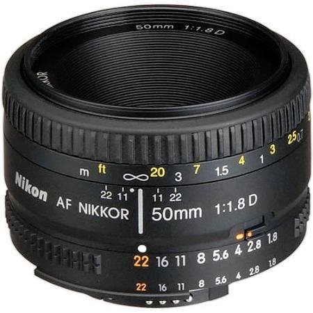 Lente Nikon Af Nikkor 50mm F / 1.8d