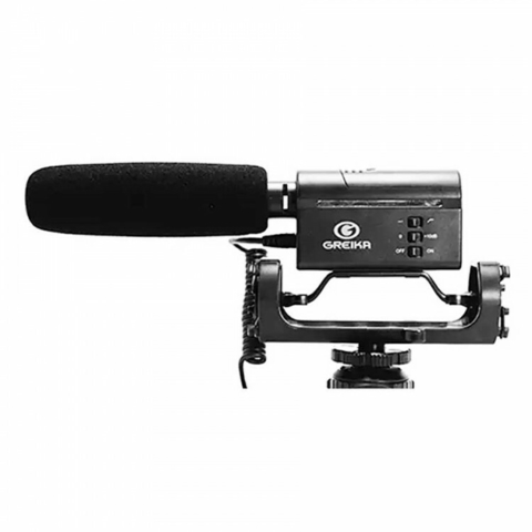 Microfone Direcional Greika Gk-sm10