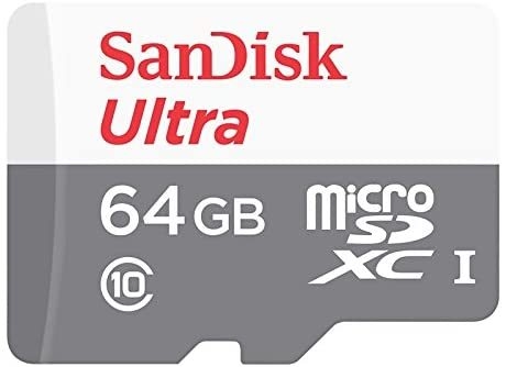 Cartão De Memoria Sandisk 64gb Ultra Micro Sd 100mb/s
