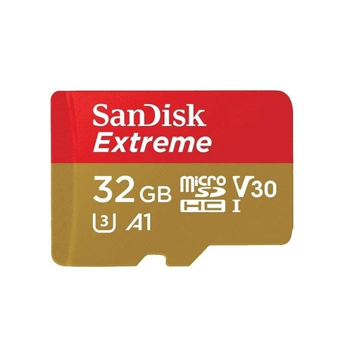 Cartão De Memória Sandisk 32gb Extreme Micro Sd 100mb/s
