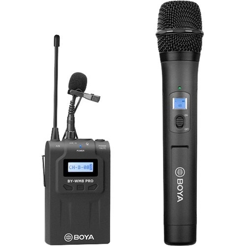 Microfone De Mão Sem Fio Boya By-wm8 Pro-k3 (568 A 599 Mhz)