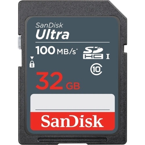 Cartão De Memoria Sandisk Ultra Sd 32gb Sdhc Uhs-i 100mb/s