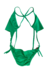 Trikini - Verde - Como Agua, Trajes de baño y buzos con capucha y con cuello redondo