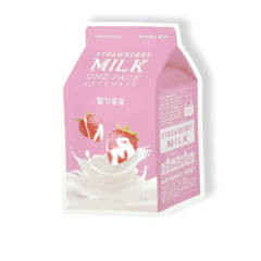 A´Pieu Milk Sheet Mask Strawberry - comprar online