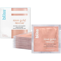Bliss Rose Gold Rescue Gentle Resurfacing Peel with AHA + PHA