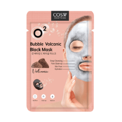 Cosw Bubble Volcanic Black Mask