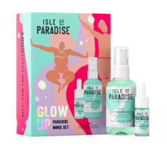 Isle of Paradise Glow Up Paradise Minis Set