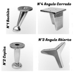 Patas de Aluminio N°3 "Angulo Abierto" - comprar online
