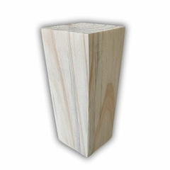 Patas de madera Piramidal 15cm - comprar online