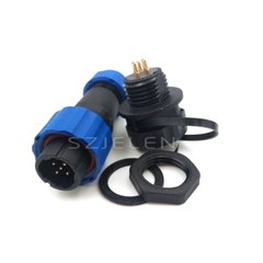 Conector A Prova d`Agua M16 Ip68 - Sd 16 - 5 Vias