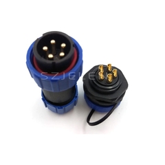 Conector A Prova d`Agua SP2110 Ip68 Cabo - Painel - 5 VIAS