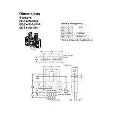 Sensor Fotoelétrico Forquilha 5mm Pnp Ee-sx670r Omron - loja online