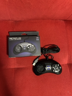 Controle USB Retroflag (modelo Mega Drive)