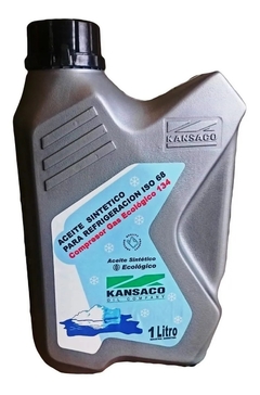 Aceite Lubricante Sintetico Ecologico P/ Automotor KANSACO 68 -134a -1 Lts - comprar online