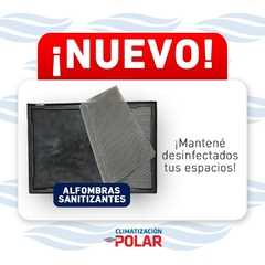 Bandeja Sanitizante piso zig zag 80 x 60 - Climatización Polar