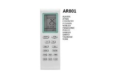 Control remoto Mod AR801 -Alaska-Noblex-Panasonic-York en internet