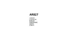 Control remoto Mod AR827 Sanyo-Cardiff-Noblex-Zenith - Climatización Polar